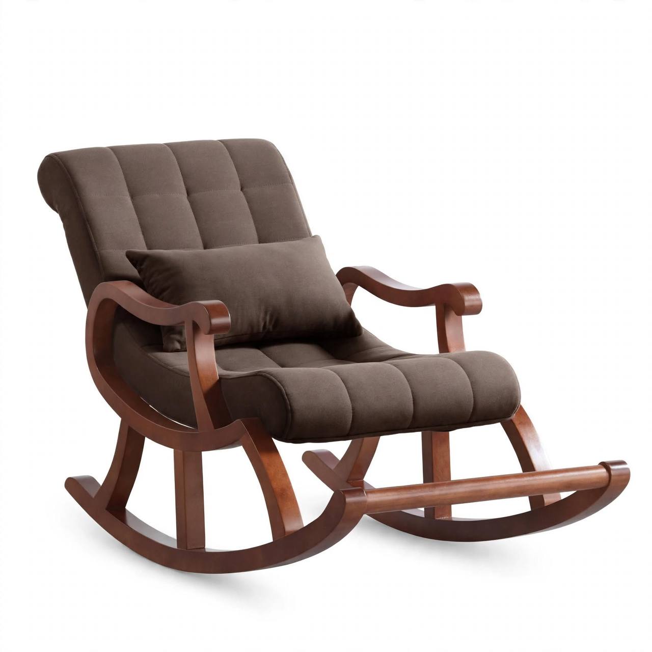 adjustable solid wood rocking chair - Image 4